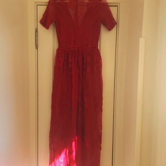 Boho Cottagecore Lacey Crotchet Dress - Picture 11 of 11